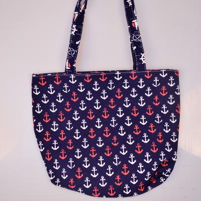 China 2022 fashion red waterproof canvas tote beach bag beach bag factory for sale