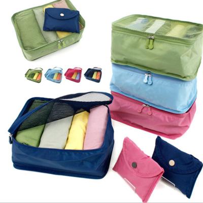 China Foldable Folding Travel Net Bag Wash Bag Underwear Storage Bag for sale