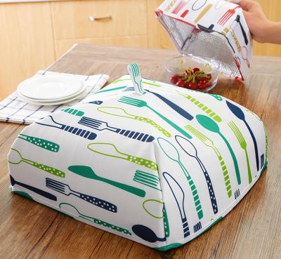 China Keep Table Folding Dust Cover Food Cover Preservation Heat Proof Warm And Dust Cover for sale