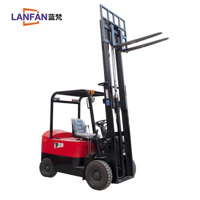 China Hotels Factory Direct Sale 1T 1.5T 2T Affordable AC Electric Forklift For Sale for sale