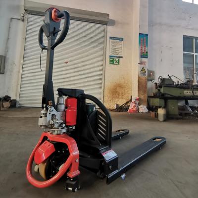 China Hotels Electric Forklift Manufacturer 1.5 Ton Electric Full Pallet Truck Pallet for sale