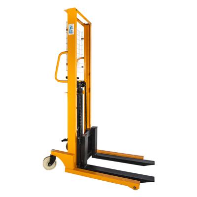 China Hotel Prices 1000kgs 1500kgs 1ton 1.5ton 1.6m 2.5m Hydraulic Hand Lift Stacker Manual Pallet Jack for sale