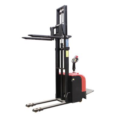 China Manual Push Battery Hotels Pallet Truck Electric Forklift Forklift Electric Stacker for sale