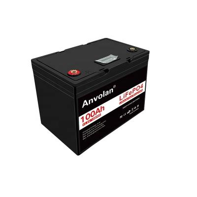 China RV Lifepo4 Port ABS E-motor Battery Case 12V Plastic Waterproof Empty Battery Box for sale