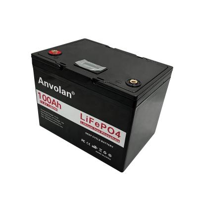 China Wholesale Deep Cycle Lifepo4 200Ah RV Battery 12v Lithium Ion Battery Box For Solar Power System for sale