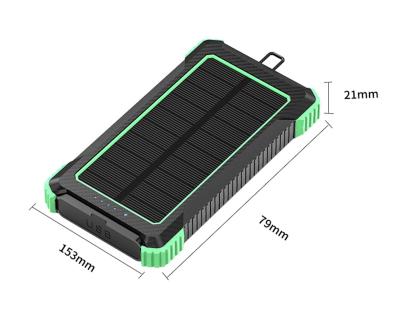 China Wireless Charging Charger 10000mah Power Bank Portable Solar Mobile for sale