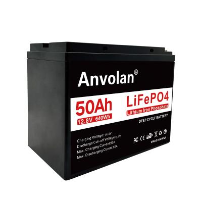 China External Battery Cycle Time 5-10 Longer Than NCM Batteries, Custom 12V50Ah LiFePO4 LFP3.2V Cell Lithium Battery For Off-the-Grid Lifestyle for sale