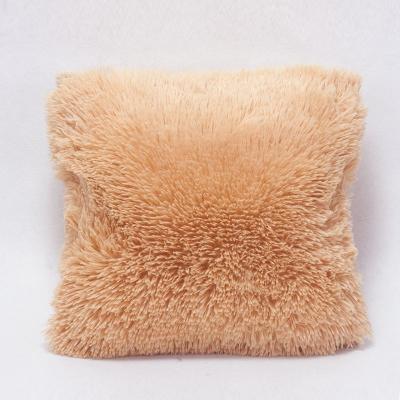 China Vintage Cheersee Fall Velvet Latest Design Sustainable Comfortable Fur Plush Decorative Plush Empty Cheersee Blank Pillow Cover For Sofa for sale