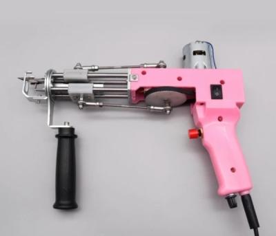 China Cushion cover PINK wholesaler factory ak-1cut gun ak-2 stack tufted carpets and loop tufted carpet tufted pink carpet making machine cover hand tufting gun for cushion cover for sale