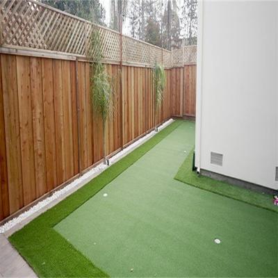 China Pile height 30mm 12m x 4m Outdoor Green Color Synthetic Turf Grass for Garden Landscape for sale