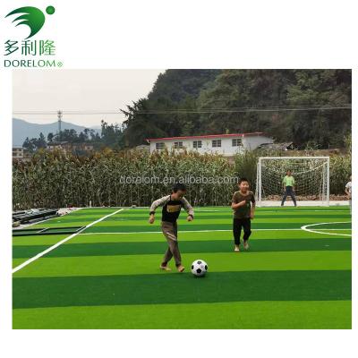 China Pile Height of 40-60mm and 10500 Stitches/m2 Football Artificial Grass for Soccer for sale