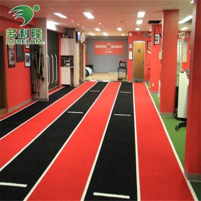 China Indoor Sport Training Running Sled Track Artificial Carpet Grass for Gym Fitness Flooring for sale