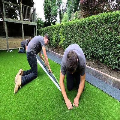 China 60mm Green Color Synthetic Turf Grass Artificial Turf Carpet Roll Lawn with SPU/SBR Coating for sale