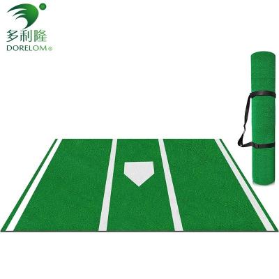 China PE Monofilament PP Curly Fiber Batting Mat Regulation Size Turf for Indoor Outdoor for sale