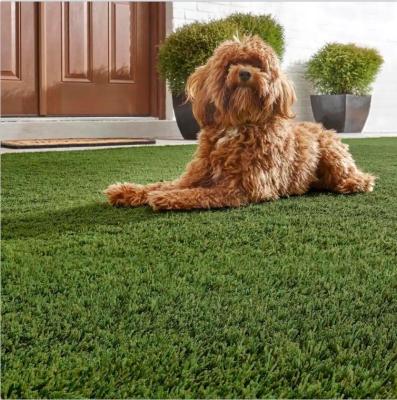 China Natural Looking Artificial Grass for Garden Backdrop and Pets 2m/4m*25m 3/8inch Guage for sale