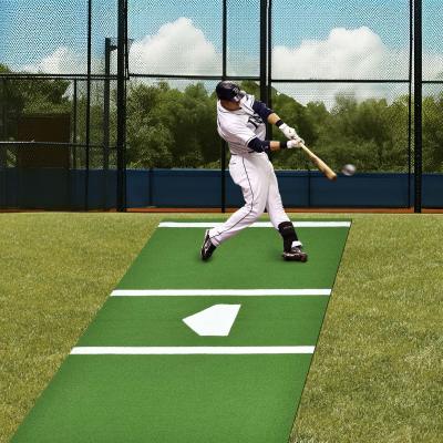 China Home Plate Batting Made Better with 5ft*8ft Pro-Model Hitting Mat and Artificial Turf for sale