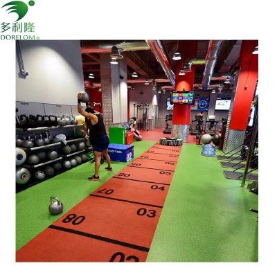 China Gauge 3/16 inch 15-35mm Green Artificial Turf Marking for Gym Flooring Plastic Carpet for sale