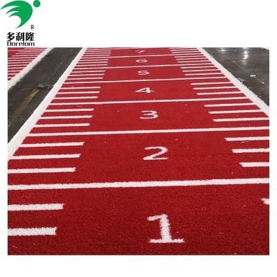 China Customized 15mm Height SPU Backing Artificial Grass for Gym Sled Tracks Custom Design for sale