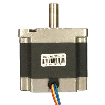 China Wholesale precision equipment 86BYG250A-J5 1.8deg 4Nm two phase nema34 stepper motor for sale