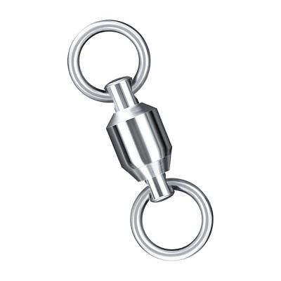 China Durable Function High Quality 10pcs/bag Fishing Swivels Fishing Tackle Fishing Accessories Bearing Swivel Stainless Steel for sale