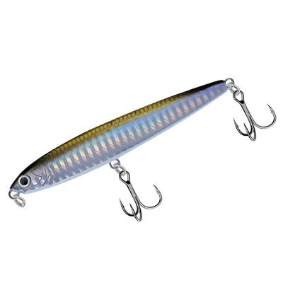 China The Newest Model Brave High Quality Factory Hard Plastic Lure Pencil Lure Sinking Artificial Bait Lures Fishing Hard Saltwater Bait China for sale