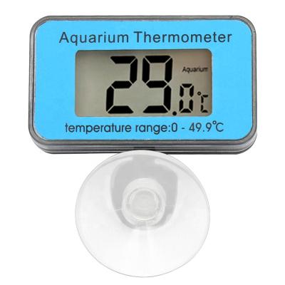 China Viable Waterproof Digital Thermometer LCD Display Aquarium Thermometer Wireless Aquarium Supplies for sale