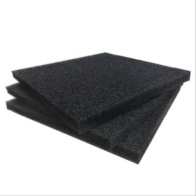 China Viable Biochemical Black Water Purification Filter Cotton Material Aquarium Filter Cotton Sponge for sale