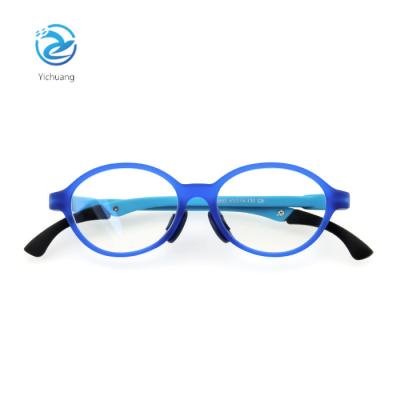 China Cheap Kids Silicon Blue Light Blocking Kids Computer Glasses Glasses Frame Children for sale