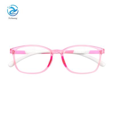 China New Designer Children Kids Memory TR90 Blue Light Blocking Computer Glasses Kids Glasses for sale