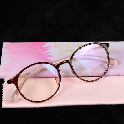 China 2022 normal wholesale hot fashion factory myopia glass frame woman thin frame student round glasses frames tr90 for sale