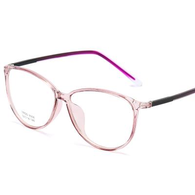 China Customized According To The Conditions Fashion Simplicity Fashion Acetate Legs TR90 Legs Frame Computer Anti-blue Lightweight Hot Selling Comfortable Glasses for sale