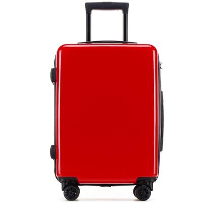 China Vacuum Compression Competitive Price Rolling Travel Suitcase Trolley Upright Spinner Luggage for sale