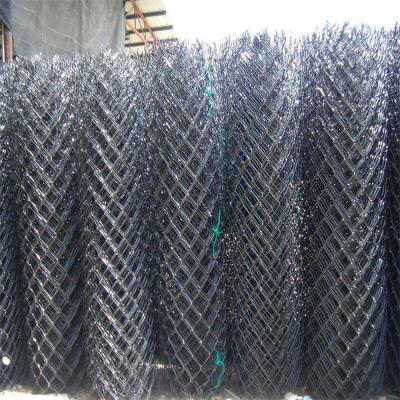 China Manufacturer Easily Collected Wholesale Vinyl Coat 4ft 5ft Black 6ft Chain Link Fence for sale