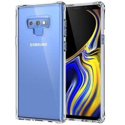 China Shockproof Phone Case Cover For Samsung Note 9 Shockproof 2 In 1 Clear Hard Plastic Case For Samsung Galaxy Note 9 10 PC Phone Case for sale