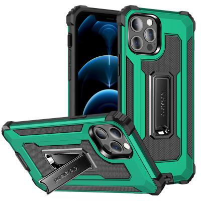 China Shockproof Shockproof PC Hard Case with Magnetic Ring Bracket Kickstand Phone Case for iPhone 12 Pro Max Mobile Case for sale