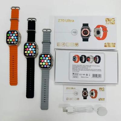 China Reloj 2022 New Arrivals Series 7 Smart Watch Z70 Smart Electronics 2.01 Max Smartwatch Full Touch Screen for sale