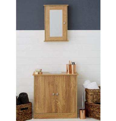 China Waterproof Oak Bathroom Under Sink Cabinet Under Basin Storage Under Sink Cabinets Sink Storage Bathroom for sale