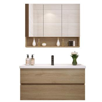 China Modern Classic Bathroom Furniture New Bathroom Vanity Mirror Led Cabinet for sale