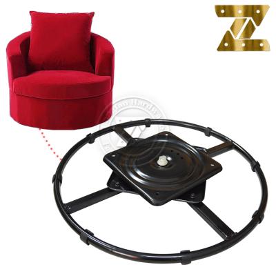 China Chair Base 360 Degrees Rotate Swivel Mechanism Hinge With A Big Ring LF-C15 for sale