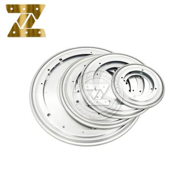 Cina Furniture Hardware Swivel Plate 5.5inch/8'inch/9inch/12inch Aluminium Metal Round Turntable Bearing Lazy Susan Rotating in vendita