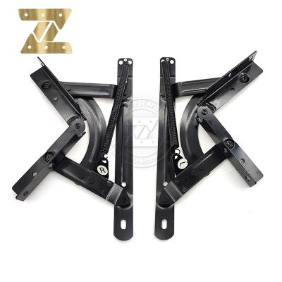 China High Quality Metal Adjustable Furniture Hardware Z Shape Hinges Used For Sofa Transformer To Bed Folding Bed Accessories for sale