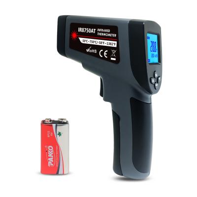 China ABS IR8750AT Dual Laser Infrared Thermometer Industrial And Household Digital Thermometer for sale