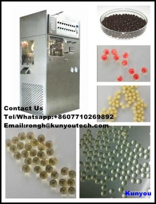 China Servo Liquid3-8mm  mini ball Seamless capsule oil filling Softgel Machine for sale