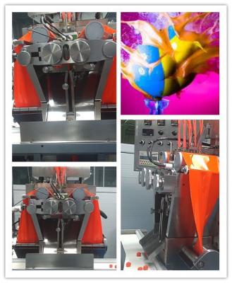 China Health Food / Cosmetic Softgel Paintball Encapsulation Machine for oil and paste filling for sale