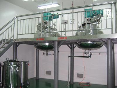 China 600L Softgel Gelatin Melting Tank With Vacuum Design / Stirring Function with Platform and weight for sale