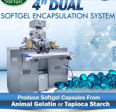 China Automatic Softgel Encapsulation Machine Lab use for CBD oil filling USA market for sale