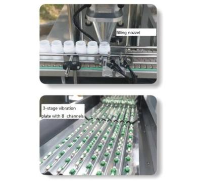 China Medical Counting And Packing Machine Multi Vibration Plate Bottle Packaging for sale