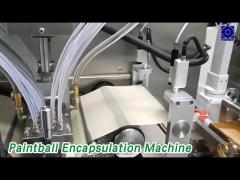 SS Paintball Encapsulation Machine 20kw Automated Filling PLC Control