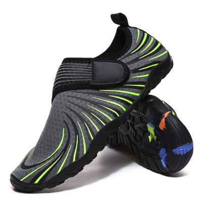 China High Elasticity Upward Out Door Swimming Shoes Men Vamp Comfortable Beach Aqua Fingers Shoes For Summer for sale