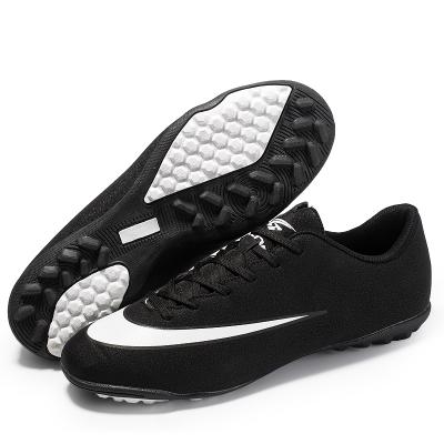 China EVA Sport Footwear Wholesale Fast Delivery Sports New Direct Black Soccer Boots Sock Football Boots for sale